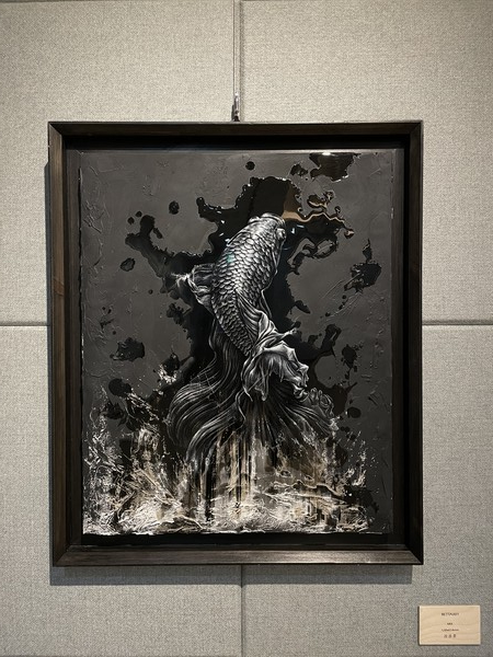 ▲영광 불갑산 산림박물관 전시실에서 진행중인 (바라보기 베타시리즈1) 전시