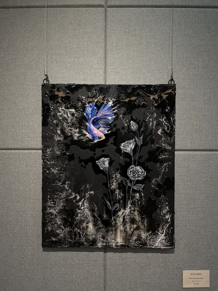 ▲영광 불갑산 산림박물관 전시실에서 진행중인(바라보기 베타시리즈5) 전시