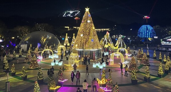 전남겨울축제-함평 빛축제. 전남도 제공