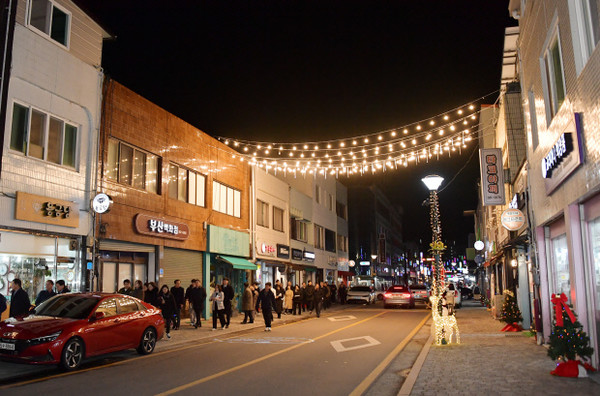 산타축제 개최를 위한 현장점검을 시행 했다. 담양군 제공
